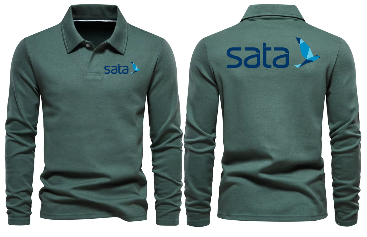 SATA LONG SLEEVE  POLO