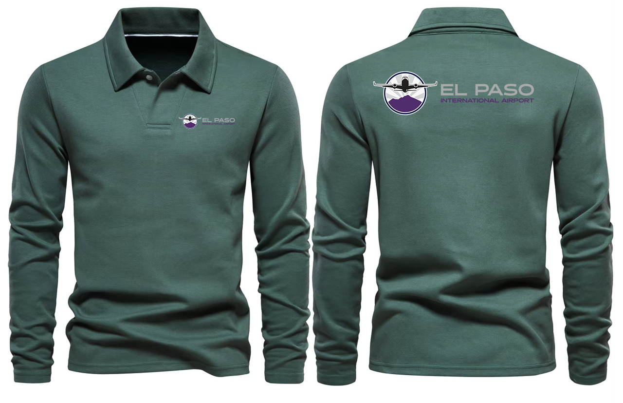 EL PASO AIRPORT LONG SLEEVE  POLO