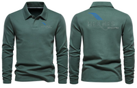 Thumbnail for HERMES AIRWAYS LONG SLEEVE  POLO