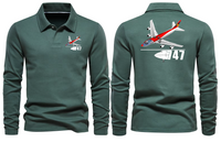 Thumbnail for BOEING 747  LONG SLEEVE  POLO