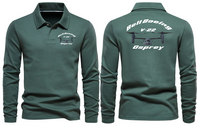Thumbnail for BOEING BELL V22 LONG SLEEVE  POLO