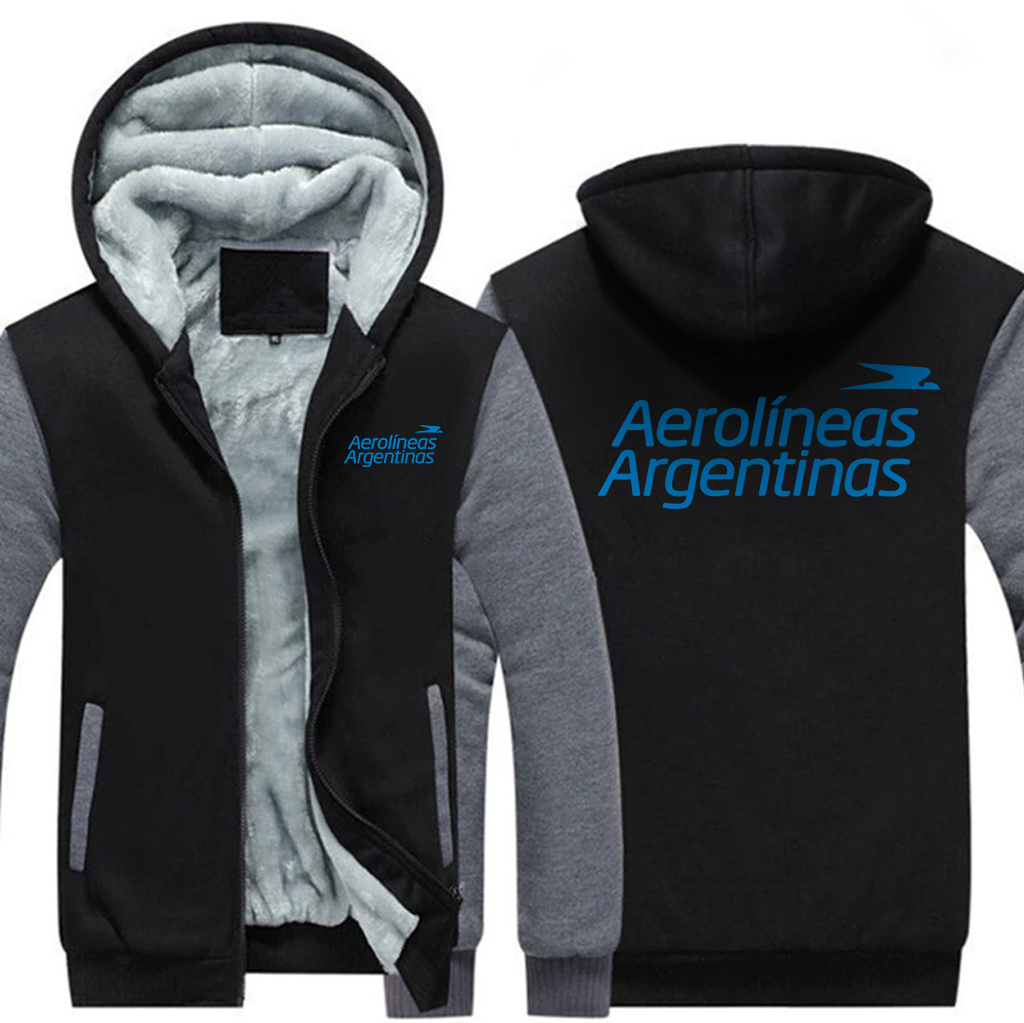 ARGENTINAS AIRLINES  JACKETS FLEECE SWEATSHIRT