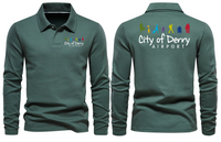 Thumbnail for CITY OF DREAM AIRPORT LONG SLEEVE  POLO
