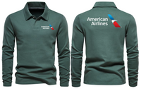 Thumbnail for AMERICAN AIRLINES LONG SLEEVE  POLO
