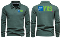 Thumbnail for YXS AIRPORT LONG SLEEVE  POLO