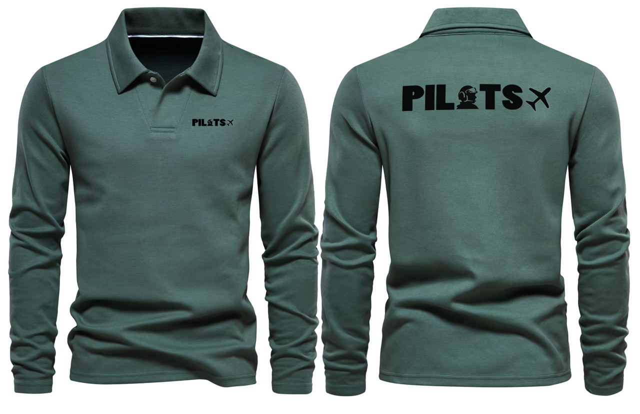 PILOTS LONG SLEEVE  POLO