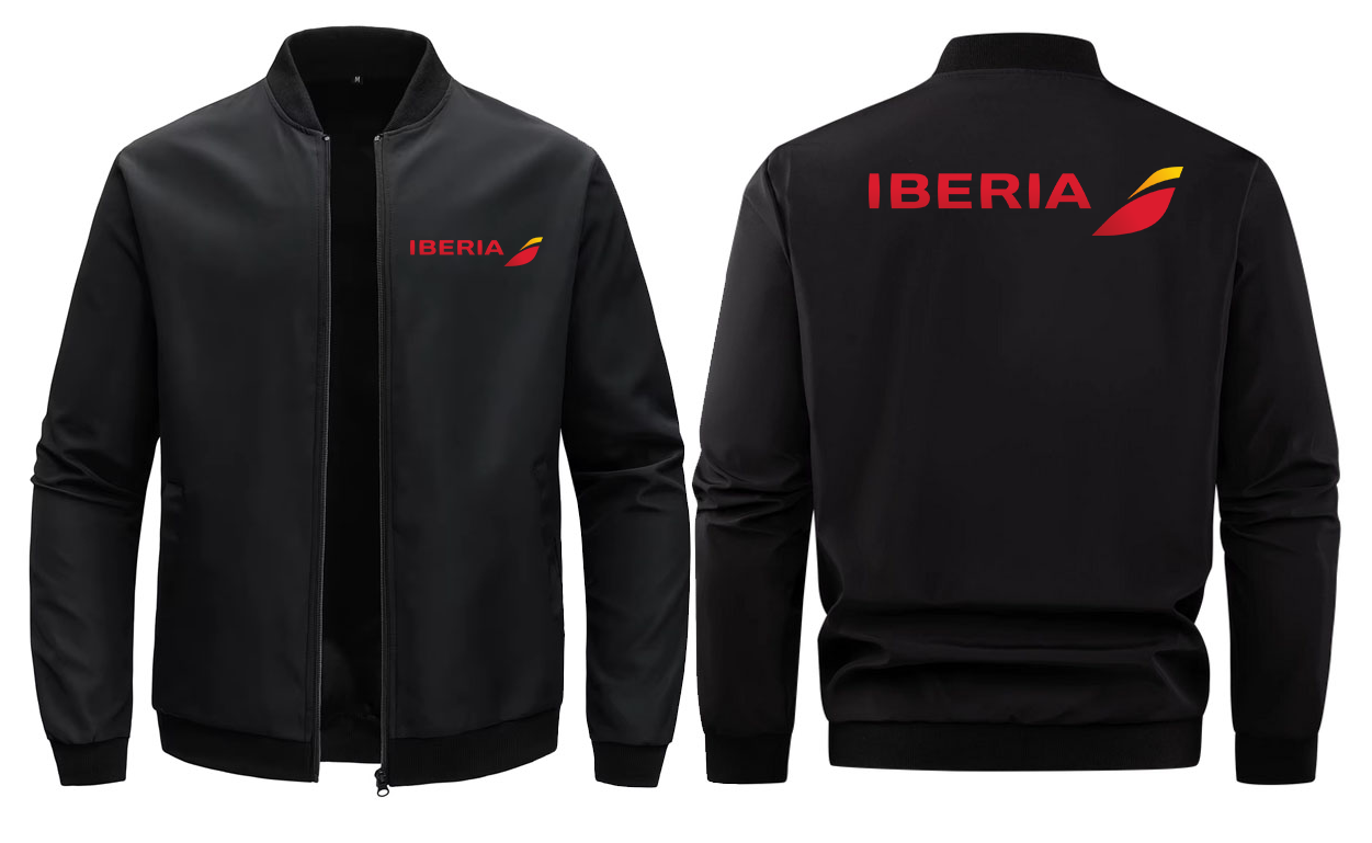 IBERIA AIRLINES  LOOSE SOLID COLOR JACKET