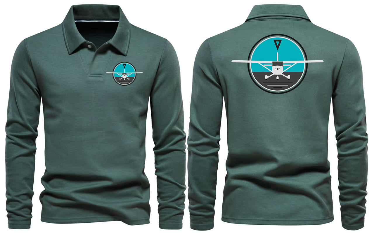 CESSNA LONG SLEEVE  POLO