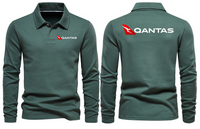 Thumbnail for QANTAS AIRLINES LONG SLEEVE  POLO