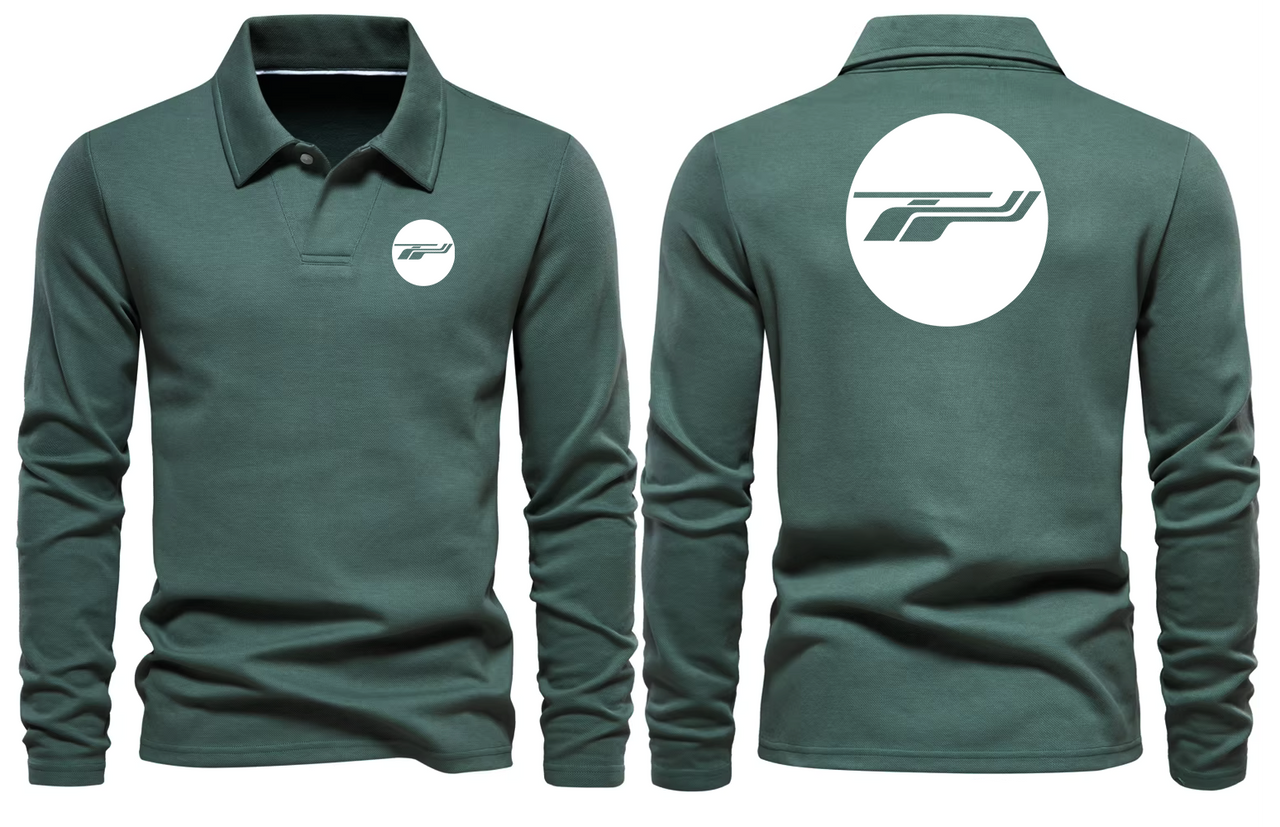 AIRBUS HELICOPTER LONG SLEEVE  POLO