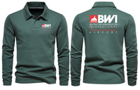 Thumbnail for BWI AIRPORT LONG SLEEVE  POLO