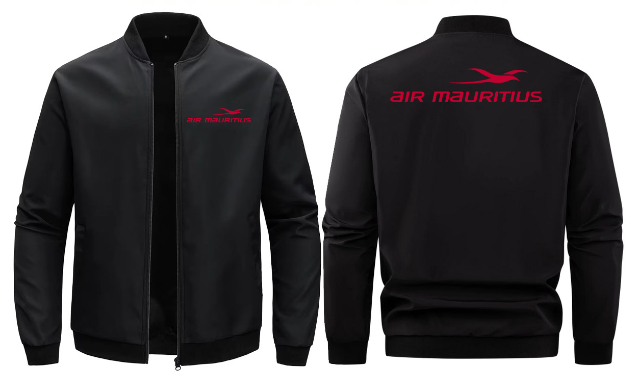 AIR MAURITIUS  LOOSE SOLID COLOR JACKET
