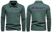 Thumbnail for MONARCH AIR LONG SLEEVE  POLO