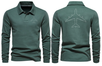 Thumbnail for AIRBUS A380 LONG SLEEVE  POLO