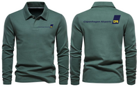 Thumbnail for COPENHAGEN AIRPORT LONG SLEEVE  POLO