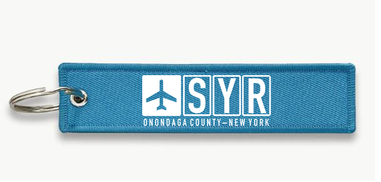 SYR AIRPORT KEY CHAIN