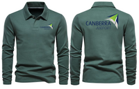 Thumbnail for CANBERRA AIRPORT LONG SLEEVE  POLO