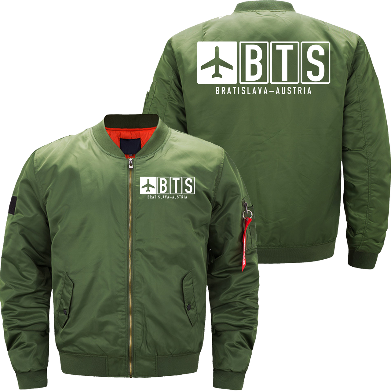 BTS AIRPOART MA1 JACKET