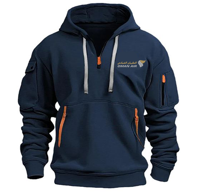 AIR OMAN AIRLINE HOODED JACKET PULLOVER