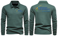 Thumbnail for BORDEAUX AIRPORT LONG SLEEVE  POLO