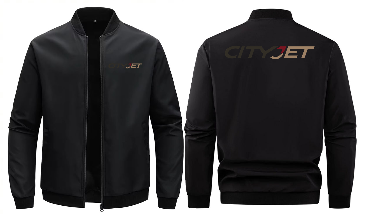 CITY JET  LOOSE SOLID COLOR JACKET