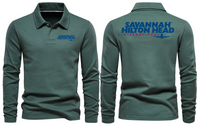 Thumbnail for SAINT JOHAN AIRPORT LONG SLEEVE  POLO