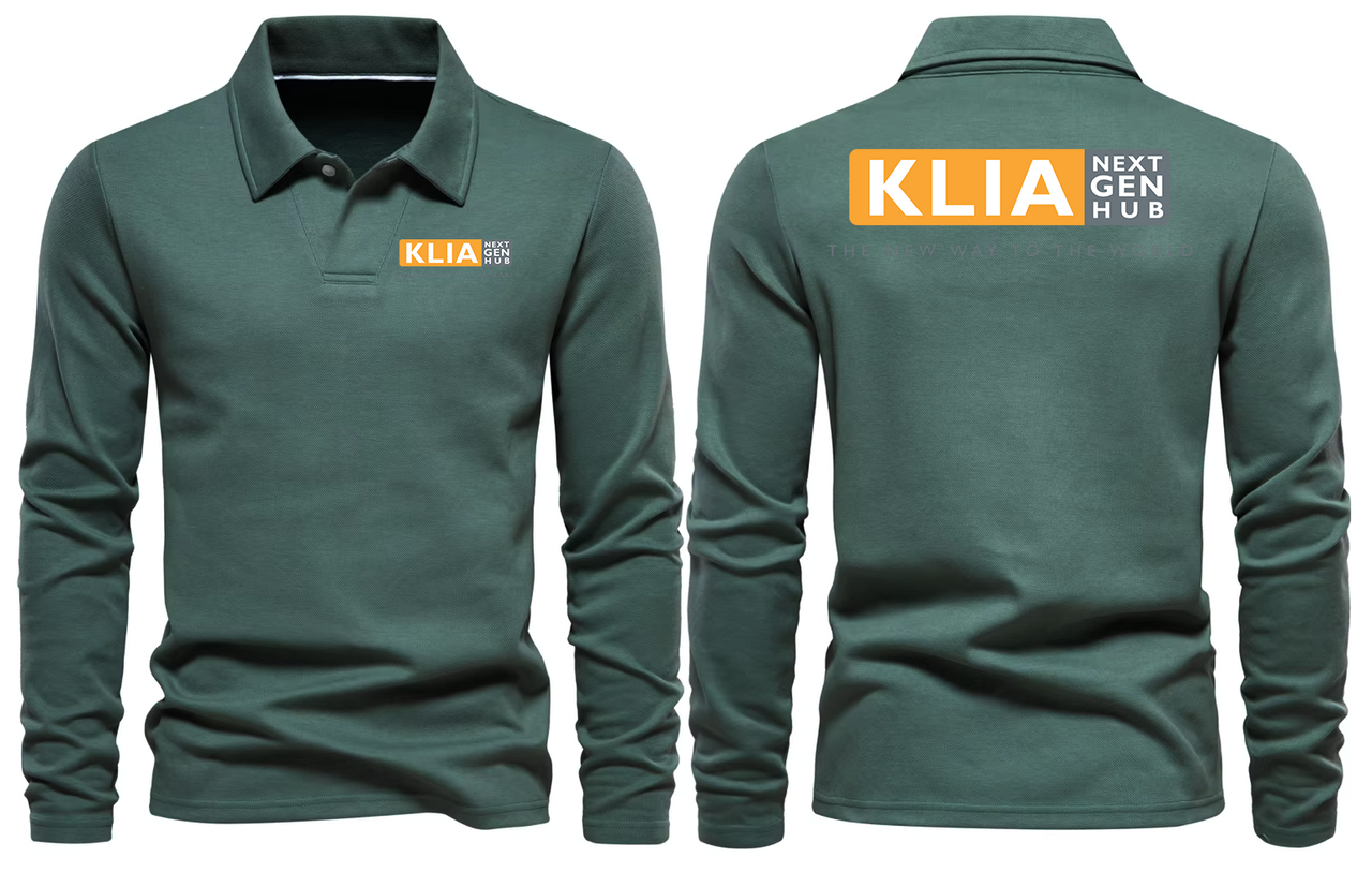 KLIA AIRPORT LONG SLEEVE  POLO