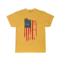 Thumbnail for Patriotic Airplane Aviation Pilot American Flag T-SHIRT THE AV8R