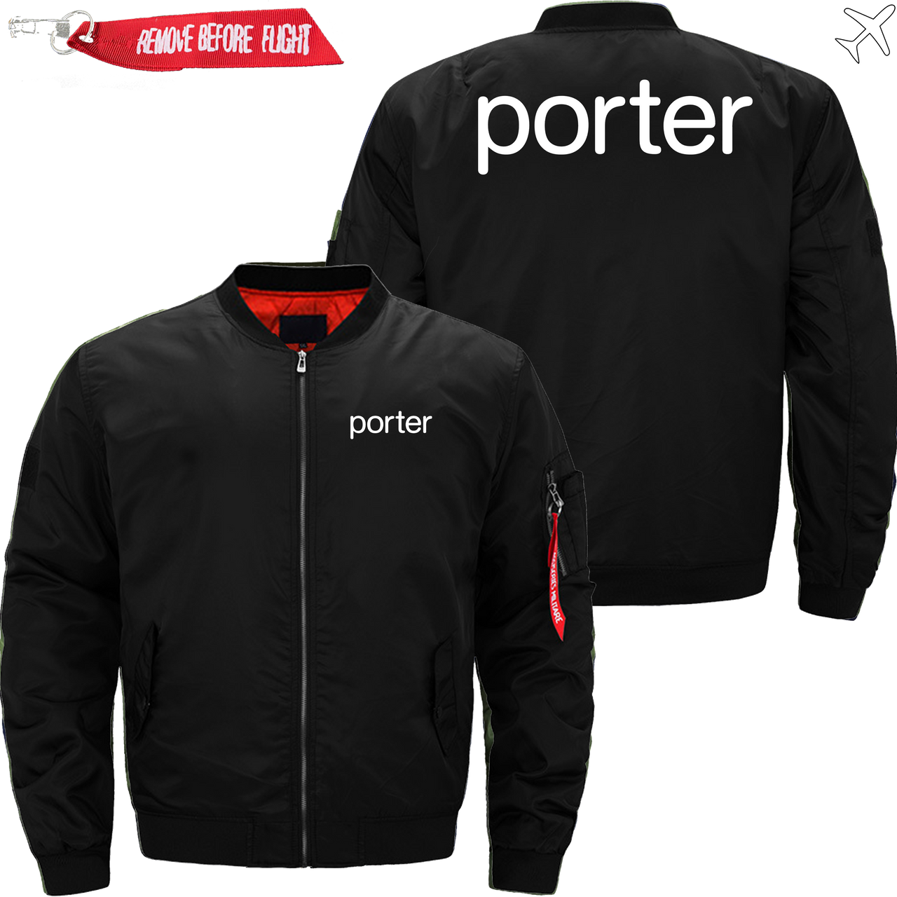 PORTER AIRLINES MA1 JACKET THE AV8R