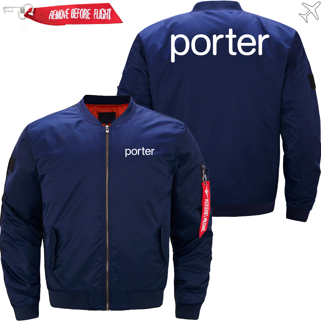 PORTER AIRLINES MA1 JACKET THE AV8R