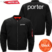 Thumbnail for PORTER AIRLINES MA1 JACKET THE AV8R