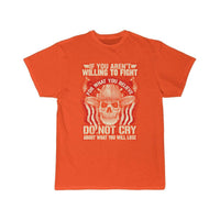 Thumbnail for Gun Control Willing To Fight T SHIRT THE AV8R