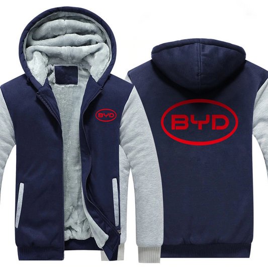 BYD  AUTOMOBILE  FLEECE SWEATSHIRT