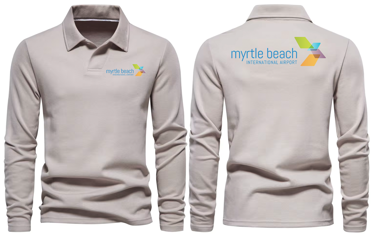 MYRTLE AIRPORT LONG SLEEVE  POLO