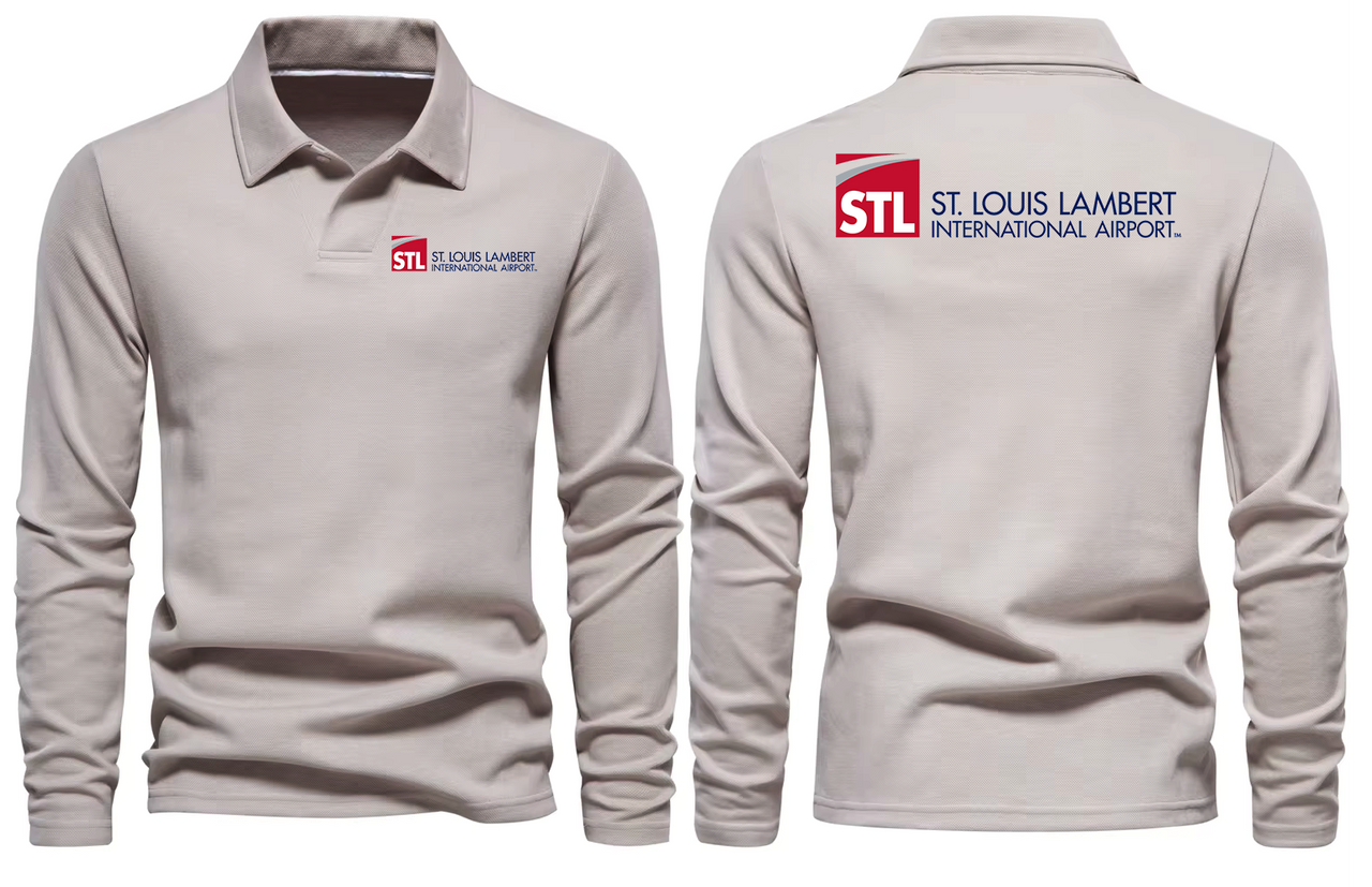 LAMBERT AIRPORT LONG SLEEVE  POLO