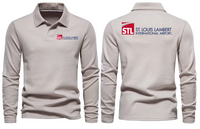 Thumbnail for LAMBERT AIRPORT LONG SLEEVE  POLO