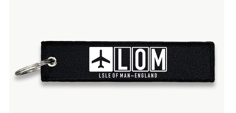 LOM AIRPORT KEY CHAIN