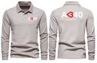 Thumbnail for AIRBUS A340 LONG SLEEVE  POLO