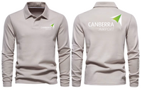Thumbnail for CANBERRA AIRPORT LONG SLEEVE  POLO
