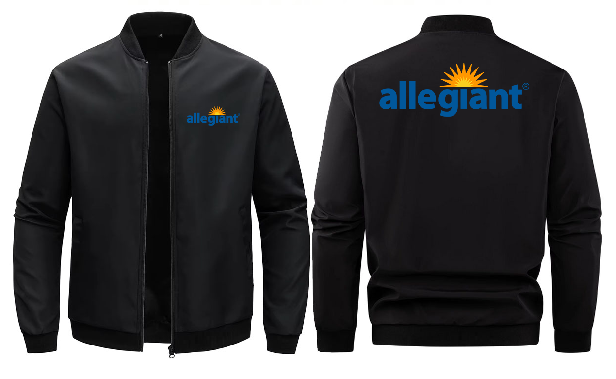 ALLEGIANT AIRLINES LOOSE SOLID COLOR JACKET