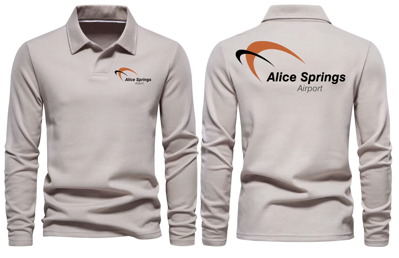 ALICE AIRPORT LONG SLEEVE  POLO