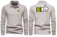 Thumbnail for BOEING LIKE LONG SLEEVE  POLO