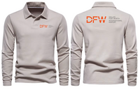 Thumbnail for DFW LONG SLEEVE  POLO