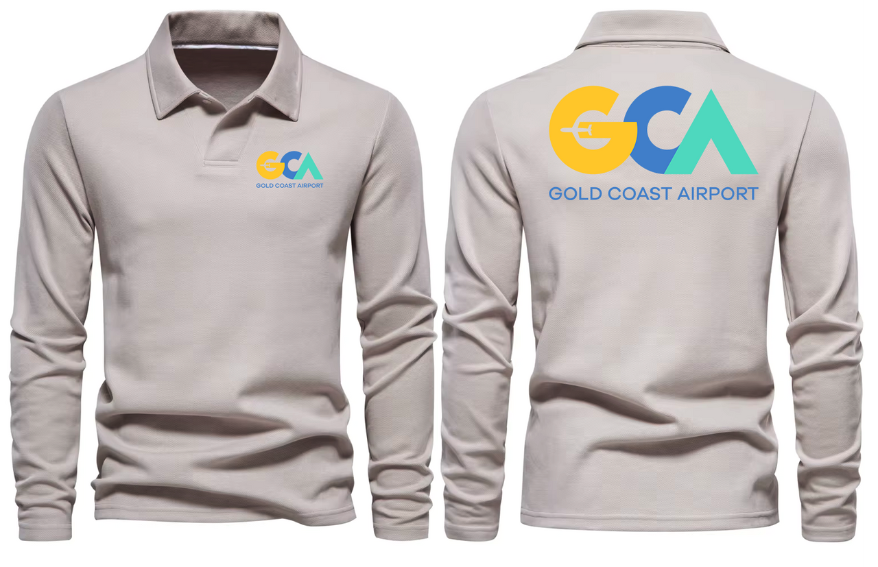 GCA AIRPORT LONG SLEEVE  POLO