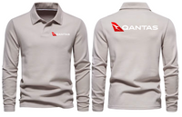 Thumbnail for QANTAS AIRLINES LONG SLEEVE  POLO