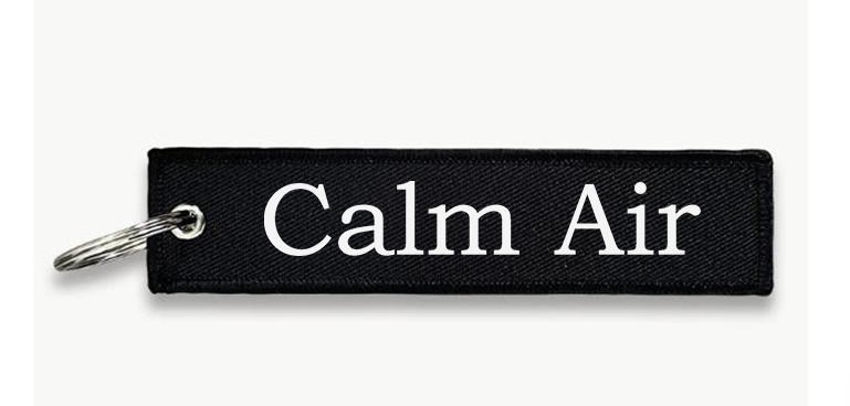 CALM AIRLINES KEY CHAIN