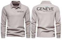 Thumbnail for GENEVE AIRPORT LONG SLEEVE  POLO