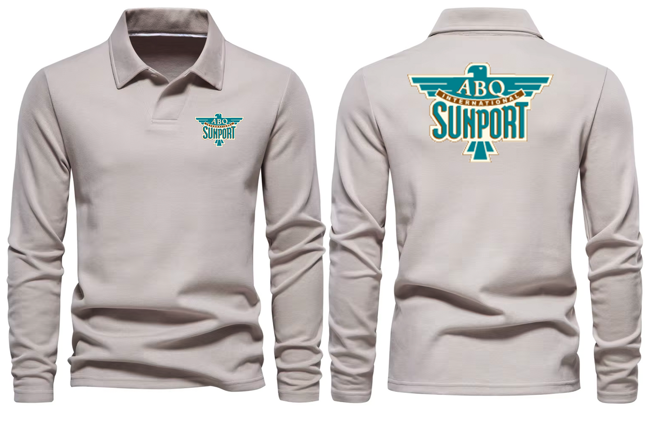 ABQ SUNPORT LONG SLEEVE  POLO