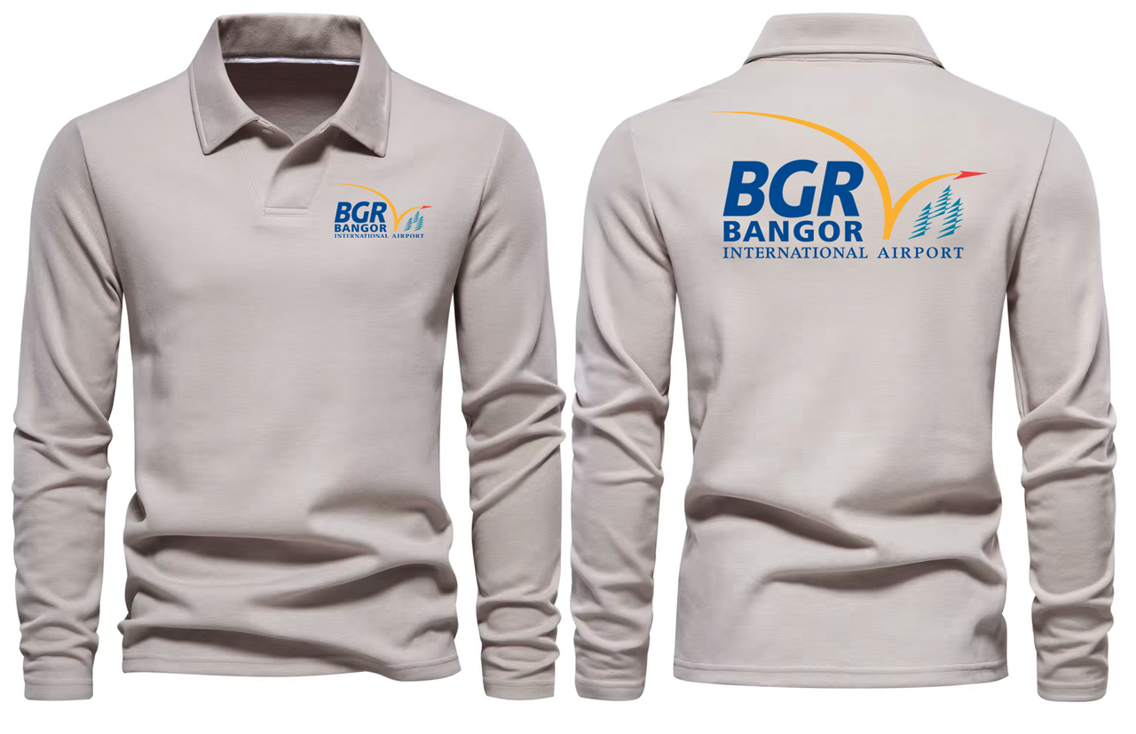 BCIA AIRPORT LONG SLEEVE  POLO