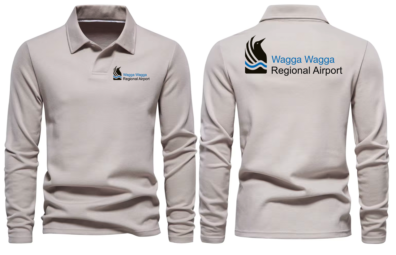 REGIONAL AIRPORT LONG SLEEVE  POLO